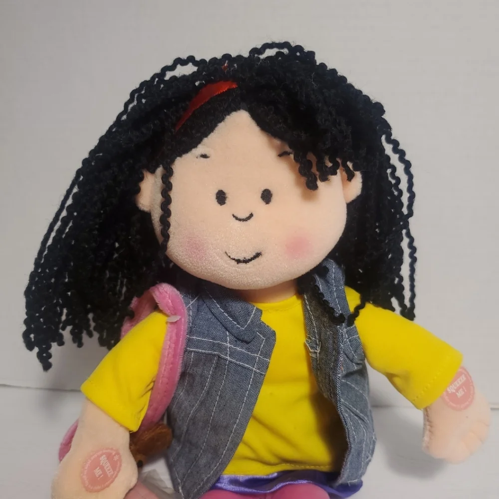 Language Littles Lizzie Spanish English Bilingual Doll 2002 NWT